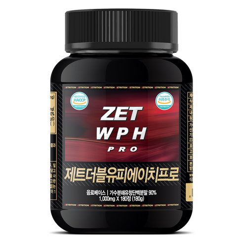 제트리션 제트WPH프로 1000mg, 180정, 180g, 1개