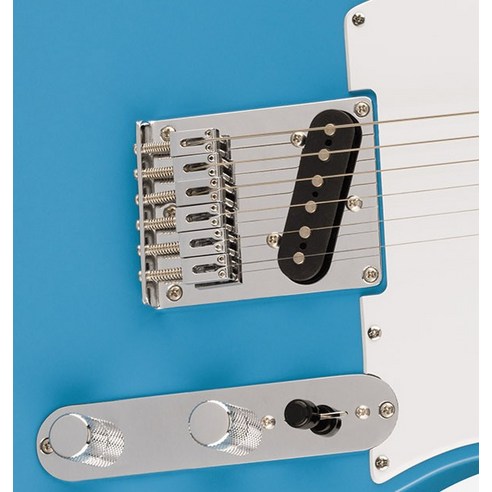 가볍고 찰랑거리는 스콰이어 소닉 텔레캐스터, 부담 없이 즐기는 기타 연주!