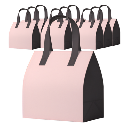 비비드하우스 일회용 은박 보온 보냉백, 소프트핑크, 10개