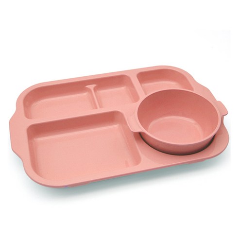 사랑스러운 우리 아이를 위한 안전하고 즐거운 식사, 리빙메이트 유아용 PC 파스텔 식판 세트