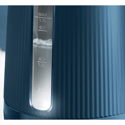 주방의 품격을 높이는 필립스 말리브 블루 무선주전자, 지금 바로 만나보세요!