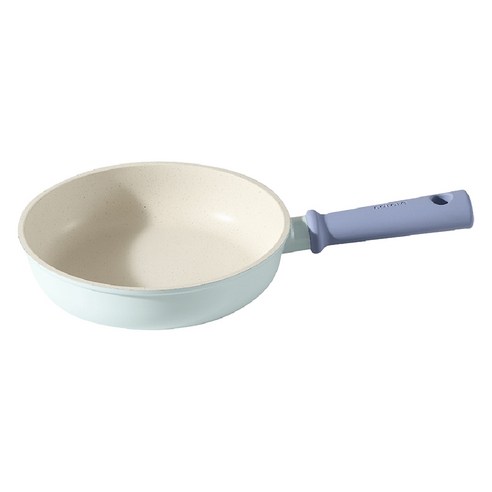 카로트 인덕션 리틀빈 V2 프라이팬 크림블루, 1개, 26cm