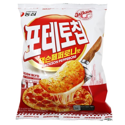 포테토칩 잭슨페퍼로니맛, 50g, 1개