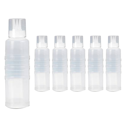 리빙패밀리 잘라쓰는 뚜껑소스통 3구, 700ml, 6개