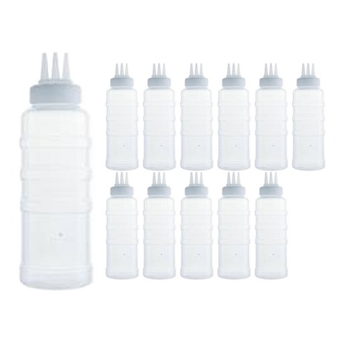 리빙패밀리 잘라쓰는 소스통 3구, 300ml, 12개