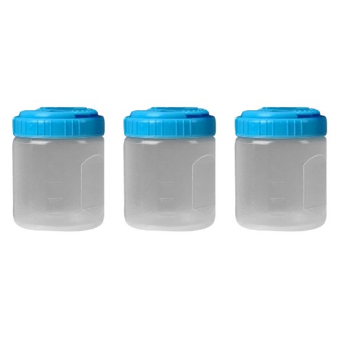 리빙패밀리 물병, 혼합색상, 500ml, 3개
