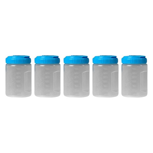 리빙패밀리 물병, 혼합색상, 700ml, 5개