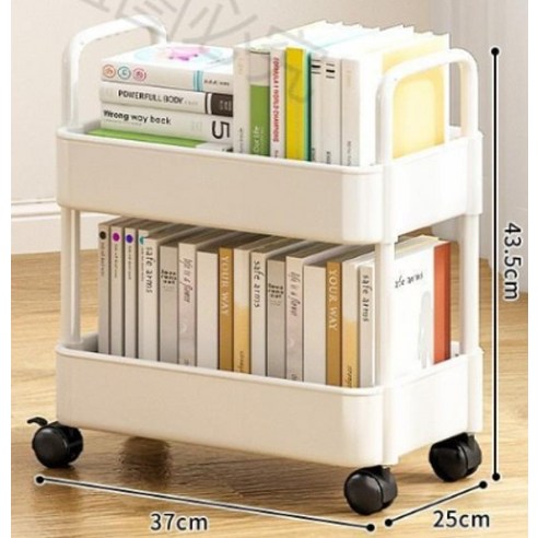 공간 효율성을 극대화하는 마법, 오코로 이동식 트롤리 2단 블랙