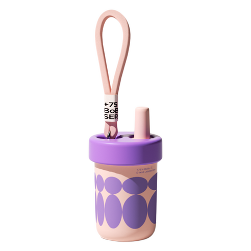 차코랩 스테인리스 BOBO 진공 텀블러, 핑크, 1개, 485ml