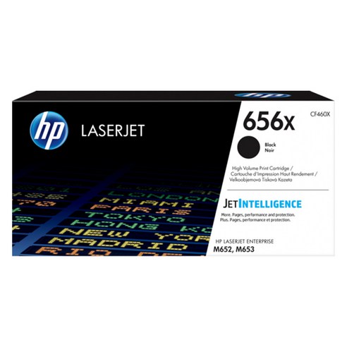 HP 정품 토너 CF460X No.656x, 검정, 1개