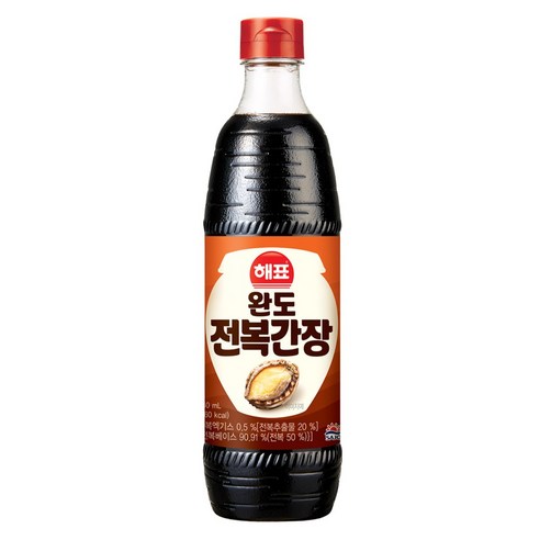 바다의 깊은 풍미를 담은 특별한 간장, 해표 완도 전복 간장 전복간장