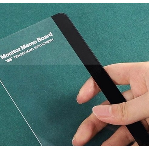 모니터 옆 작은 공간의 혁신, 오피스플래닛 모니터 메모보드 심플 세트