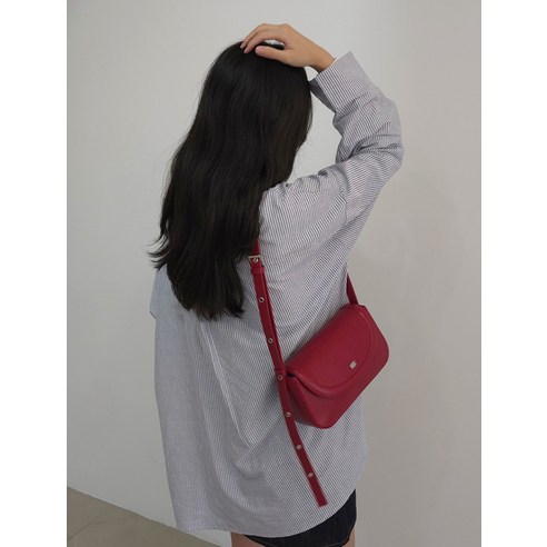 バッグ・カバンその他 ^MCLANEE^ 607 Arodi shoulder and cross bag 607arodi mclanee 607 Arodi肩背包斜背包, 紅色, 1個- 斜背包| 酷澎