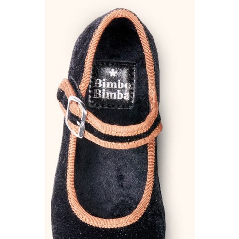 겨울철 아이들의 발을 위한 고급스럽고 편안한 빔보빔바 펄 벨벳 플랫슈즈