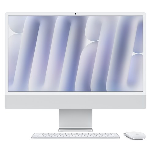 HP 2024 데스크탑 M01 코어i5 인텔 14세대, 블랙, M01-PF4000KR, 256GB, 16GB, WIN11 Home 10 Apple 2024 아이맥 24 M4, 실버, M4 10코어, 10코어 GPU, 16GB, 1TB