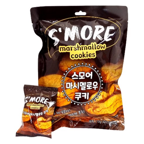 스모어 마시멜로우 쿠키, 110g