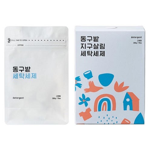 동구밭 세탁세제, 280g, 1개, 70개입