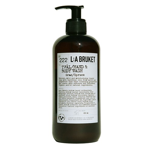 라부르켓 핸드 & 바디워시 스프루스, 1개, 450ml