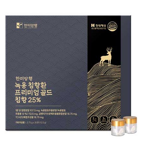 한미양행 녹용 침향환 프리미엄 골드 - 홍삼/인삼 | 쿠팡