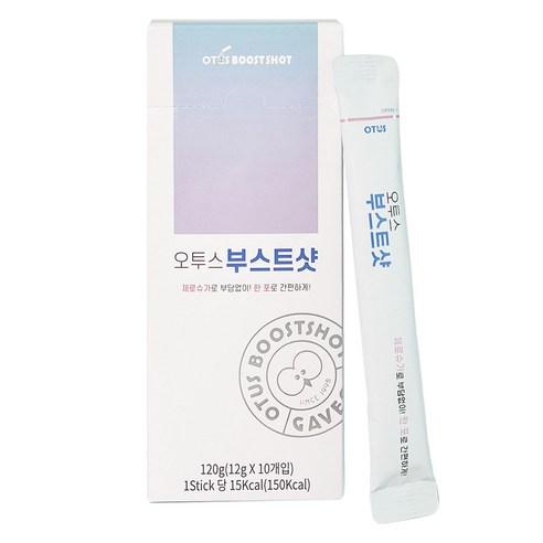 오투스커피 부스트샷 10p, 120g, 1개