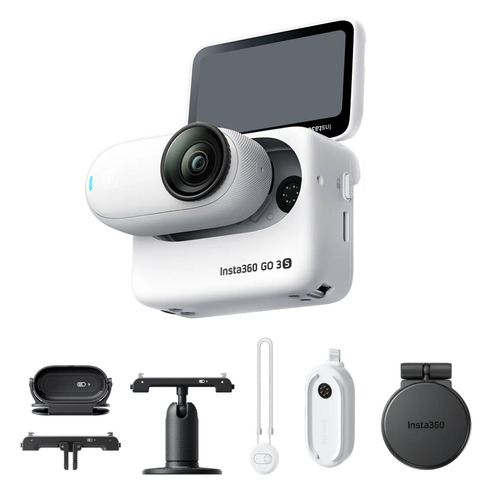 인스타360 GO 3S 크리에이터 번들 액션캠 128GB, 화이트