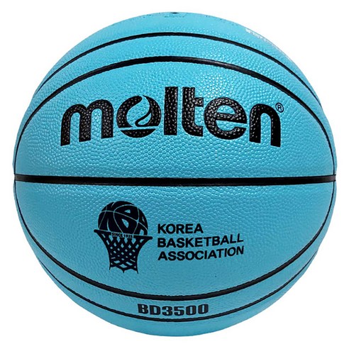몰텐 농구공 블루 BD3500-B-2-KBA, 1개, B6D3500-B-2-KBA