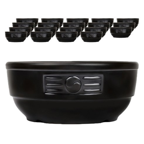 우뚝 우리뚝배기 탕기 0.9, 20개, 164mm