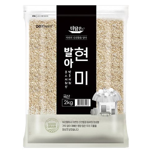 더담은 발아현미, 2kg, 1개