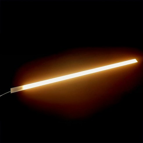파인라이트 밝기조절형 슬림터치 온 다용도 LED 싱크대 조명 1200mm 20W, 전구색(노란빛)