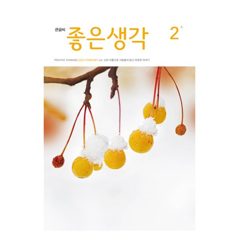 큰글씨 좋은생각 25년 2월호, 좋은생각사람들, 좋은생각 편집부