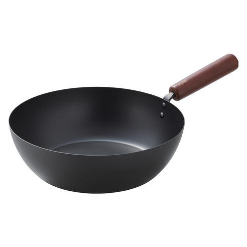 에지리 츠바메 인덕션 철 궁중팬, 1개, 26cm