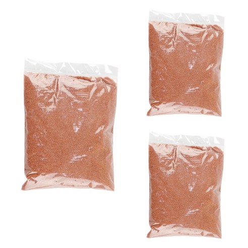 유니아트 색모래 500g, 갈색, 3개