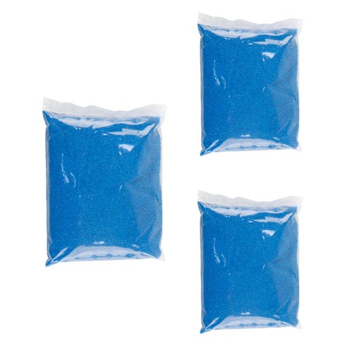유니아트 색모래 500g, 파랑, 3개