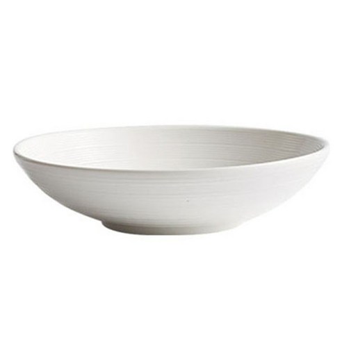 모던지 심플 일식 면기 소 직경 20.3cm x 높이 5.5cm YJ702, 화이트, 1개
