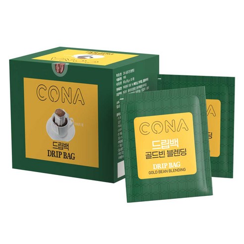 CONA 드립백 골드빈블렌딩, 8g, 1개, 10개입