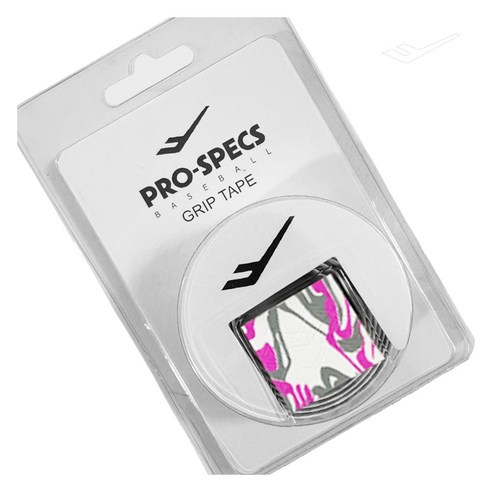 프로스펙스 PRO 야구 배트그립 미끄럼방지 테이프 LGPSACC, 핑크 + 그레이, 1개