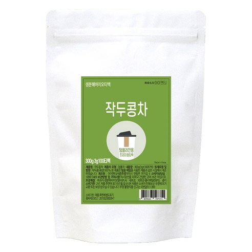 아이앤티 국내산 작두콩차 티백 텀블러용, 3g, 100개입, 1개
