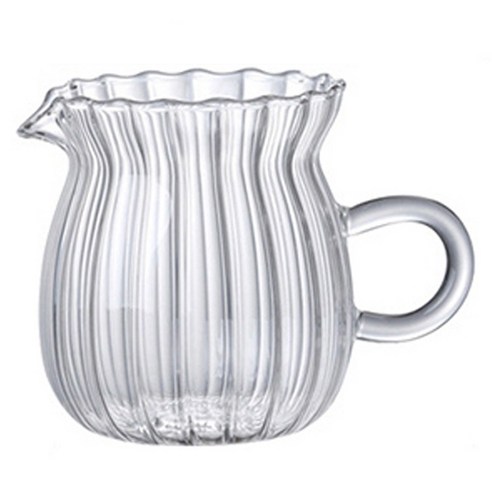 파라주니 칵테일 라떼 와인 음료 나눔 주전자 컵 중, 투명, 1개, 370ml