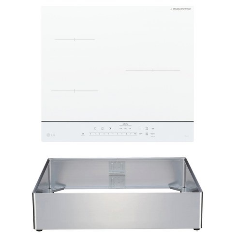 LG전자 디오스 오브제컬렉션 인덕션 3구 + 프리스탠딩 케이스 15cm 세트 방문설치, BEI3ANSLOA