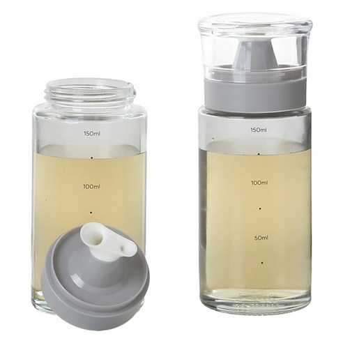 키텐실 비스포크 양방향 멀티 실리콘 오일병 M Cap 그레이, 2개, 170ml