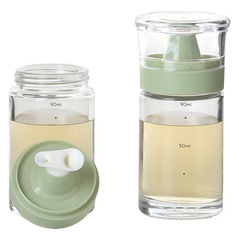 키텐실 비스포크 양방향 멀티 실리콘 오일병 M Cap 세이지, 2개, 100ml