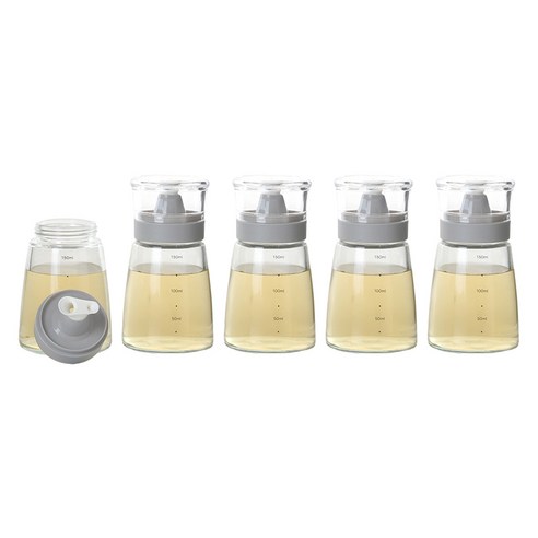 키텐실 비스포크 양방향 멀티 실리콘 오일병 M Cap 그레이, 5개, 160ml