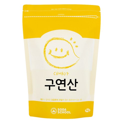 소다스쿨 구연산, 1kg, 1개