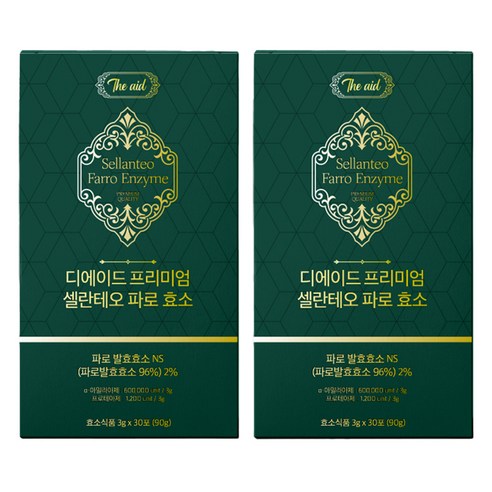 디에이드 프리미엄 셀란테오 파로효소 분말, 2개, 90g