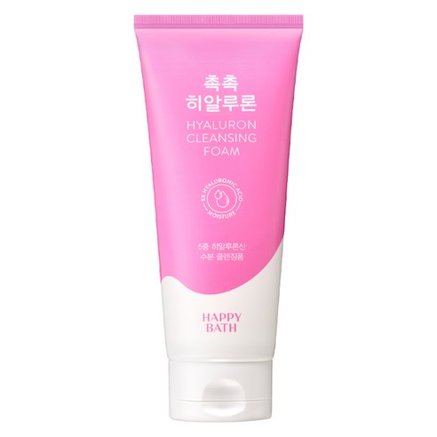 해피바스 촉촉 히알루론 클렌징 폼, 200g, 1개