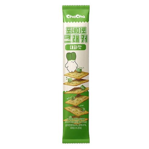 챠챠 포테이토 크래커 대파맛, 51g, 1개