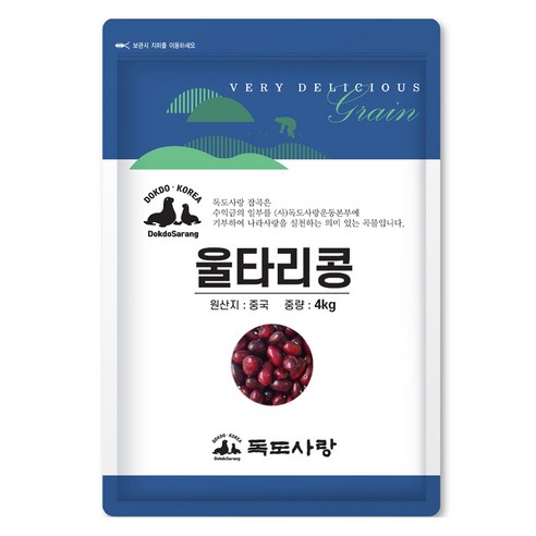 독도사랑 울타리콩, 4kg, 1개