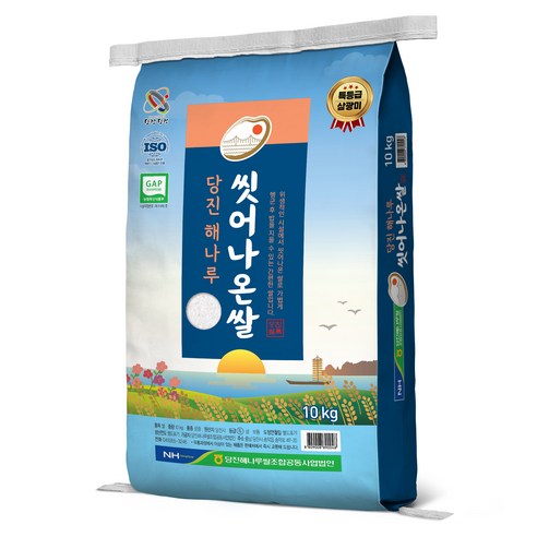 당진해나루 씻어나온쌀, 10kg, 1개, 특등급