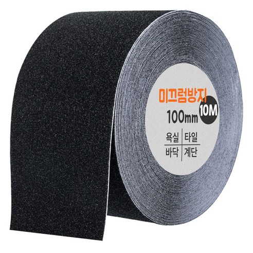 다다 논슬립 테이프 블랙 100mm x 10m, 1개