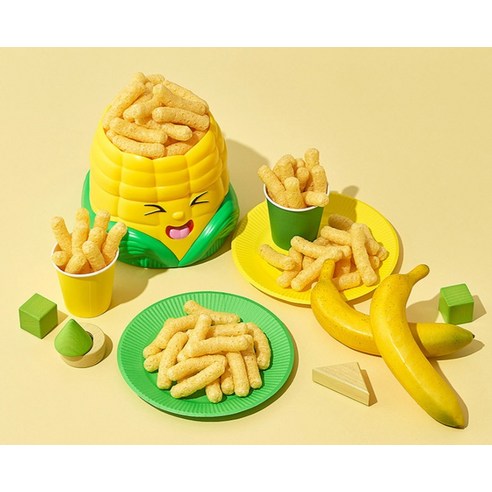 안전하고 맛있는 베베쿡 통통바나나, 우리 아이 첫 간식으로 안성맞춤!